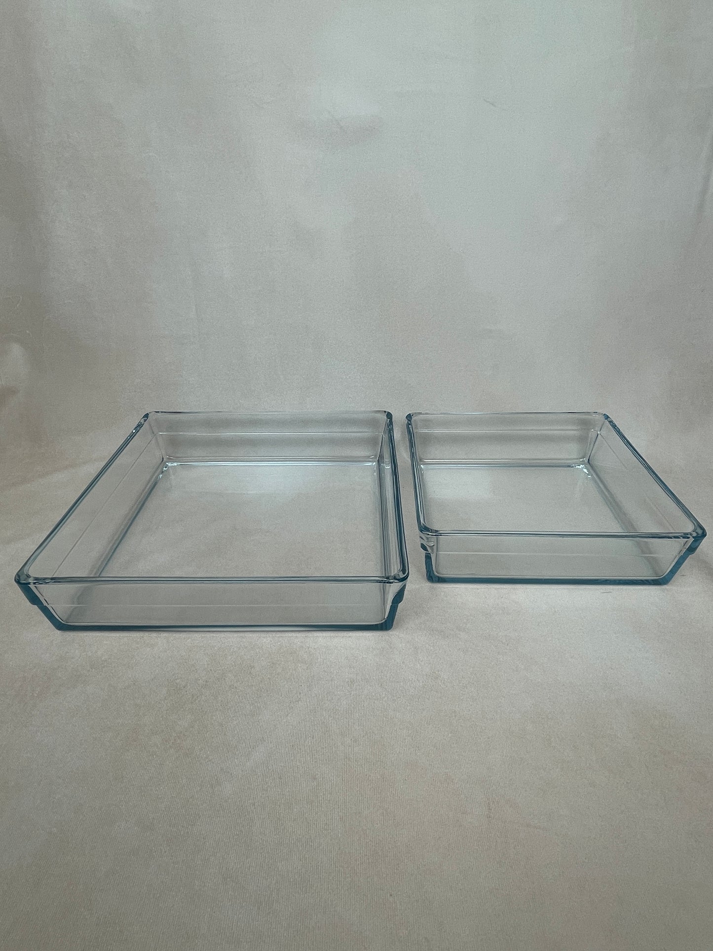 Borcam by Pasabahce - Premium Auflaufform - quadratisch - Set - 2 Formen
