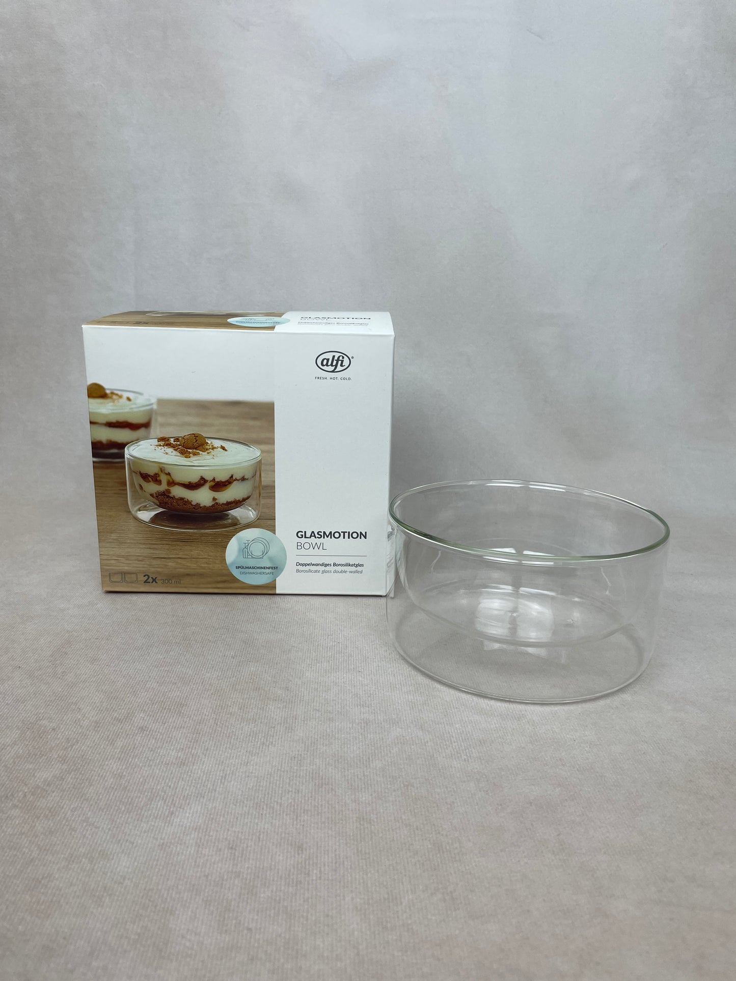 Alfi - Doppelwandige Borosilikatgläser - 2er-  Set - 300 ml