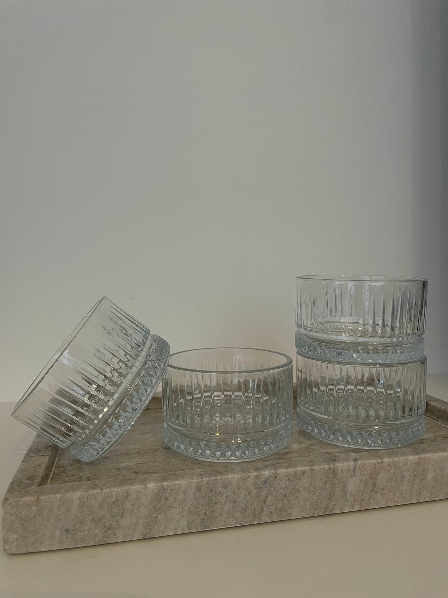 Pasabahce Elysia - 4 Glasschalen - Set - Cam Kase
