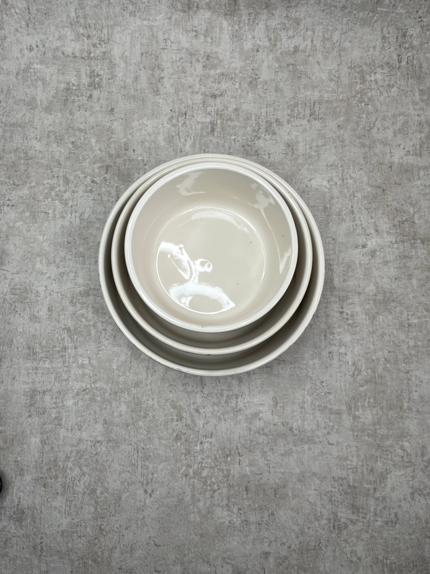 Vorratsdosen mit Deckel  Aus Porzellan mit Marmormuster