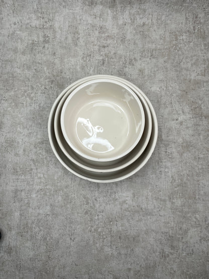 Vorratsdosen mit Deckel  Aus Porzellan mit Marmormuster