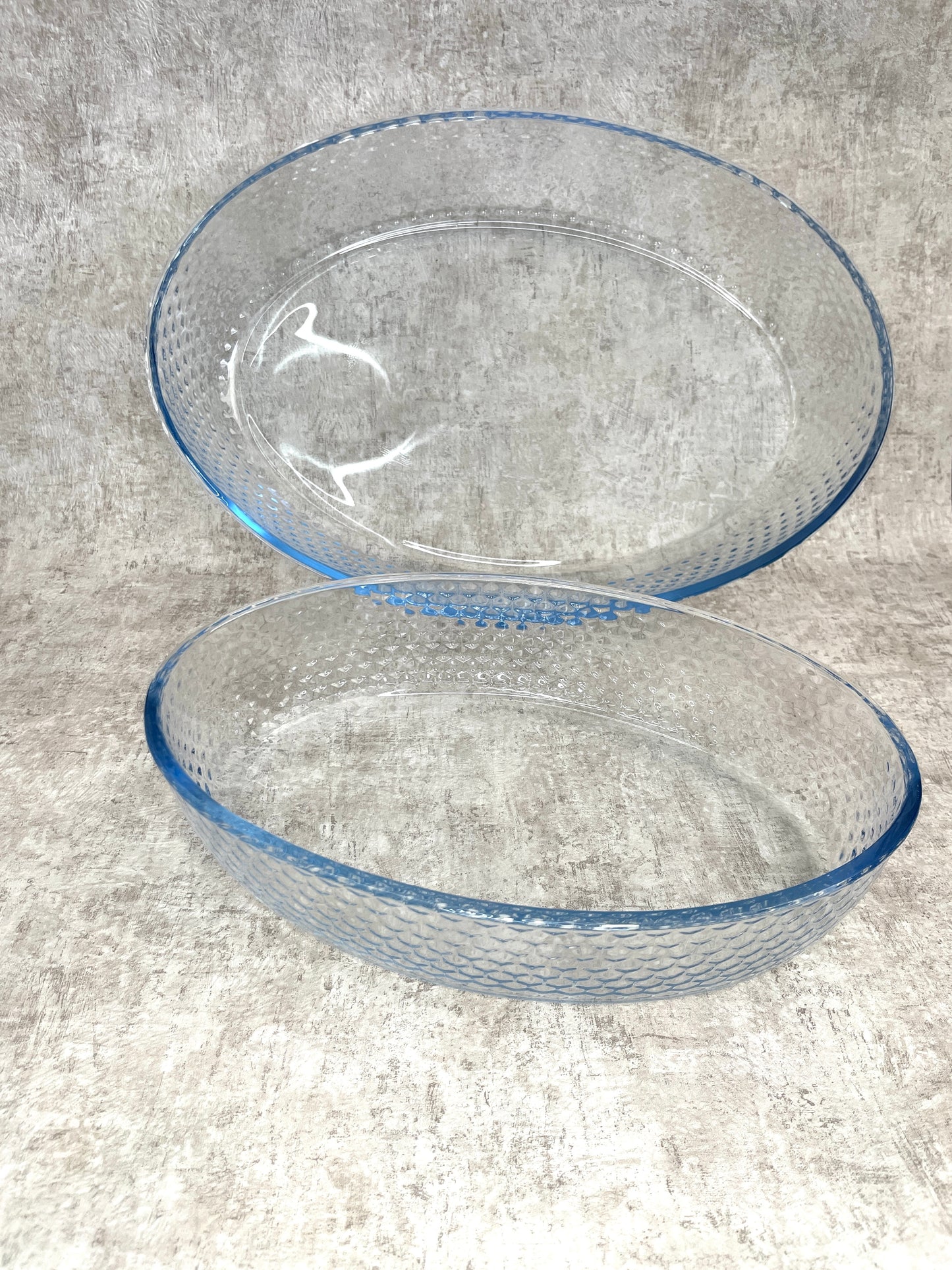 Ovales Tablett 2er Set