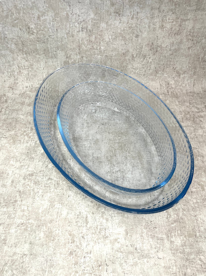Ovales Tablett 2er Set