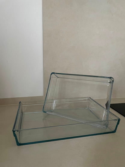 Borcam by Pasabahce - Premium Auflaufform - rechteckig - Set - 2 Formen