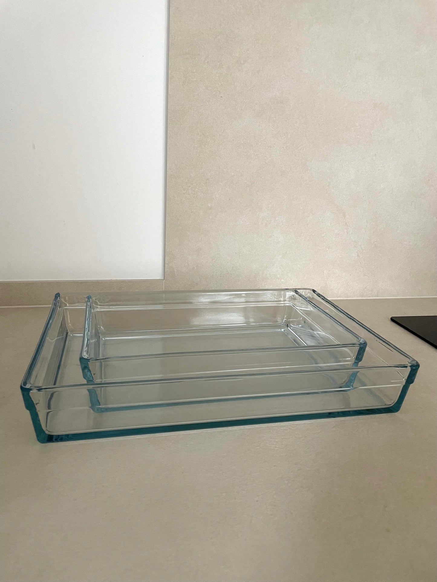 Borcam by Pasabahce - Premium Auflaufform - rechteckig - Set - 2 Formen
